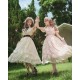 With Puji Letters and Poems-Crystal Flower House One Piece and Set(Pre-Order/2 Colours/Full Payment Without Shipping)
